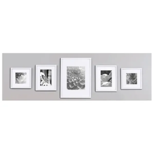 Gallery Wall Frames-Kirkland's Home Wood 5-Pc. Gallery Wall Picture Frame Set White