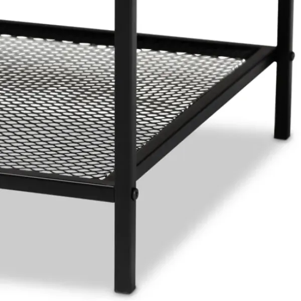 Coffee Tables-Kirkland's Home Wood Raised Edge Coffee Table Brown
