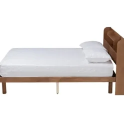 Beds & Headboards-Kirkland's Home Wood Shelves Full Platform Bed Brown