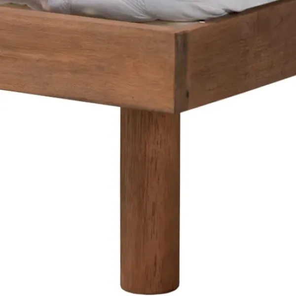 Beds & Headboards-Kirkland's Home Wood Shelves Full Platform Bed Brown