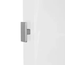 Bathroom Furniture-Kirkland's Home Wood Shutter 2-Door Cabinet White
