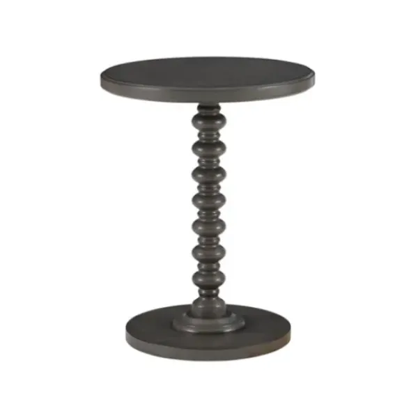 Accent & End Tables-Kirkland's Home Wood Spindle Side Table Gray