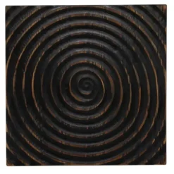 Accent & End Tables-Kirkland's Home Wood Square Accent Table Black