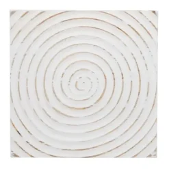 Accent & End Tables-Kirkland's Home Wood Square Frame Accent Table White