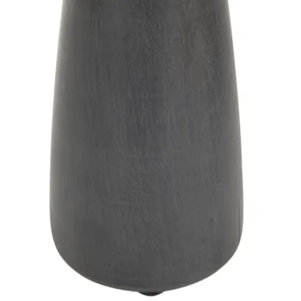 Candle Holders-Kirkland's Home Wood Tapered 3-Pc. Pillar Candle Holder Set Black
