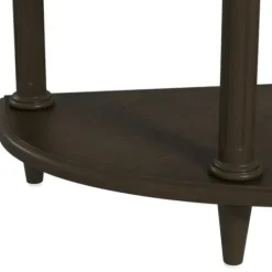 Console Tables-Kirkland's Home Wood 2-Tier Classic Console Table Brown