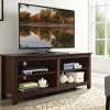 Tv Stands & Media Consoles-Kirkland's Home Wood Tv Stand, 58 In. Brown
