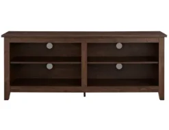 Tv Stands & Media Consoles-Kirkland's Home Wood Tv Stand, 58 In. Brown