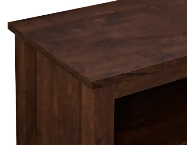 Tv Stands & Media Consoles-Kirkland's Home Wood Tv Stand, 58 In. Brown