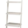 Bookshelves-Kirkland's Home Wooden Leaning Shelf White