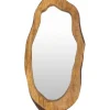 Decorative Mirrors-Kirkland's Home Wooden Live Edge Framed Wall Mirror