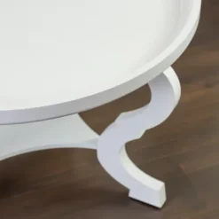 Coffee Tables-Kirkland's Home Wooden Parker Coffee Table White