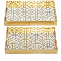 Decorative Trays-Kirkland's Home Wooden Trough Long Tray Brown