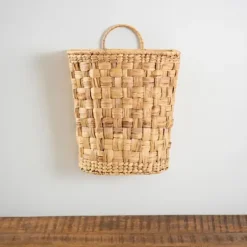 Wall Storage-Kirkland's Home Woven Hyacinth Wall Pocket