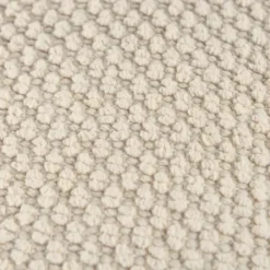 Pillows-Kirkland's Home Woven Nubby Pillow Ivory