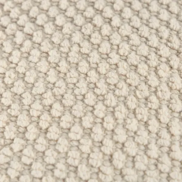 Pillows-Kirkland's Home Woven Nubby Pillow Ivory
