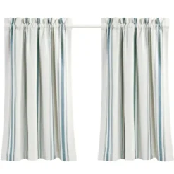 Curtains & Drapes-Kirkland's Home Woven Single Curtain Panel, 84 In. Gray