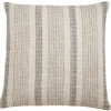 Pillows-Kirkland's Home Woven Stripe Throw Pillow Tan