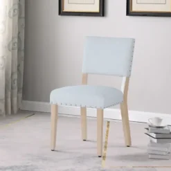 Dining Chairs-Kirkland's Home Woven Upholstered Dining Chairs, Set Of 2 Ivory