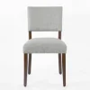 Dining Chairs-Kirkland's Home Woven Upholstered Dining Chairs, Set Of 2 Gray