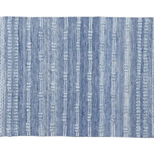 Outdoor Rugs-Kirkland's Home Wynston Knot Indoor/Outdoor Scatter Rug Blue