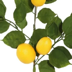 Arrangements & Greenery-Kirkland's Home Yellow Lemon Leaf Garland Green/Yellow