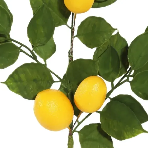 Arrangements & Greenery-Kirkland's Home Yellow Lemon Leaf Garland Green/Yellow