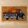 Doormats-Kirkland's Home Yellow Sunflower Indoor/Outdoor Rug Tan/Yellow