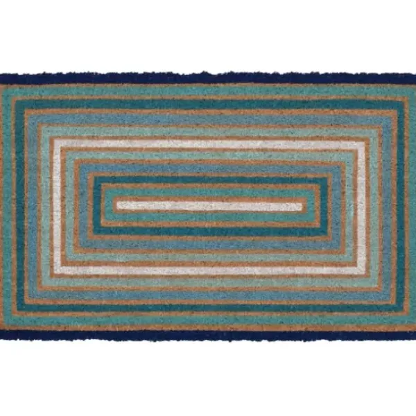 Doormats-Kirkland's Home Yellow Sunflower Indoor/Outdoor Mat Tan/Yellow