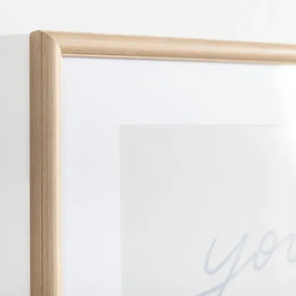 Wall Quotes & Signs-Kirkland's Home You Me & The Sea Framed Art Print White/Blue