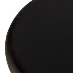 Accent & End Tables-Kirkland's Home Zach Charcoal Wood Pedestal End Table Black
